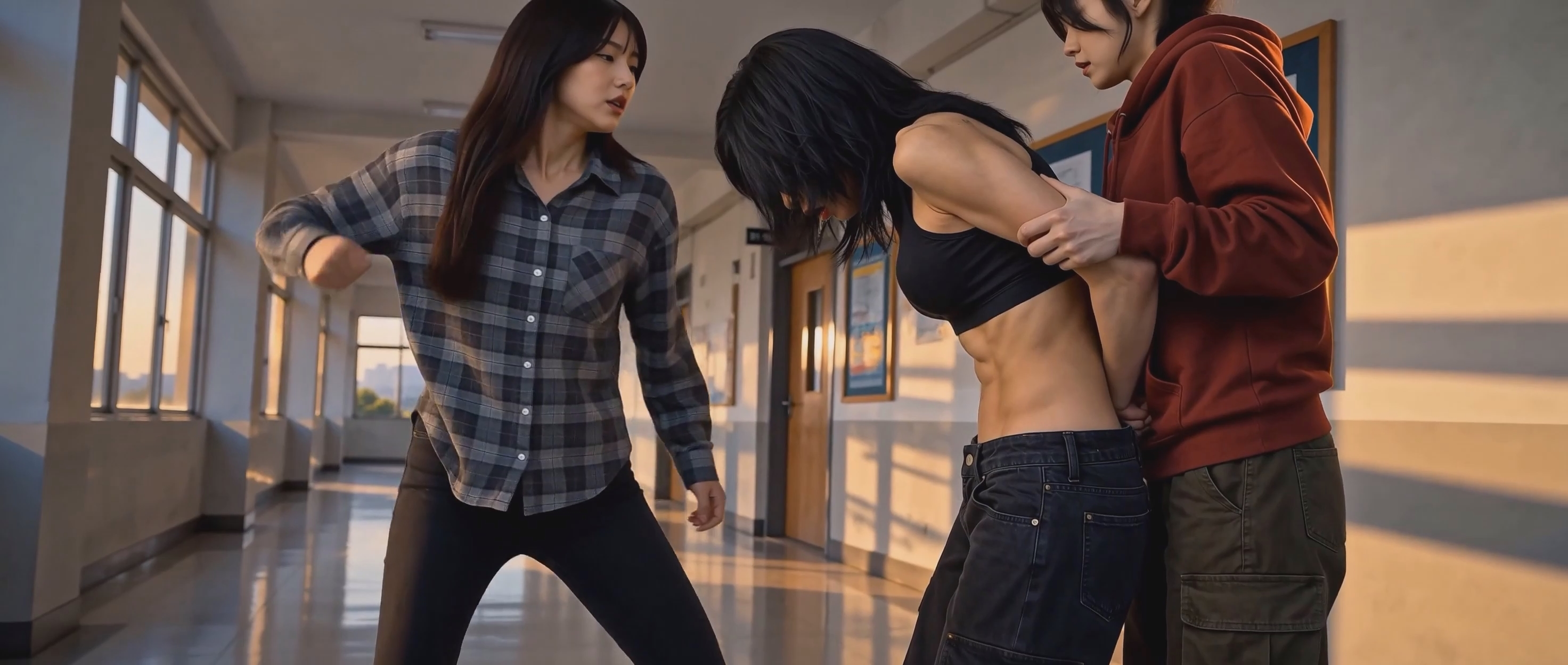 Secret Desire : Yumi Story 2 (AI Belly Punch Video) Part 1 - Payhip