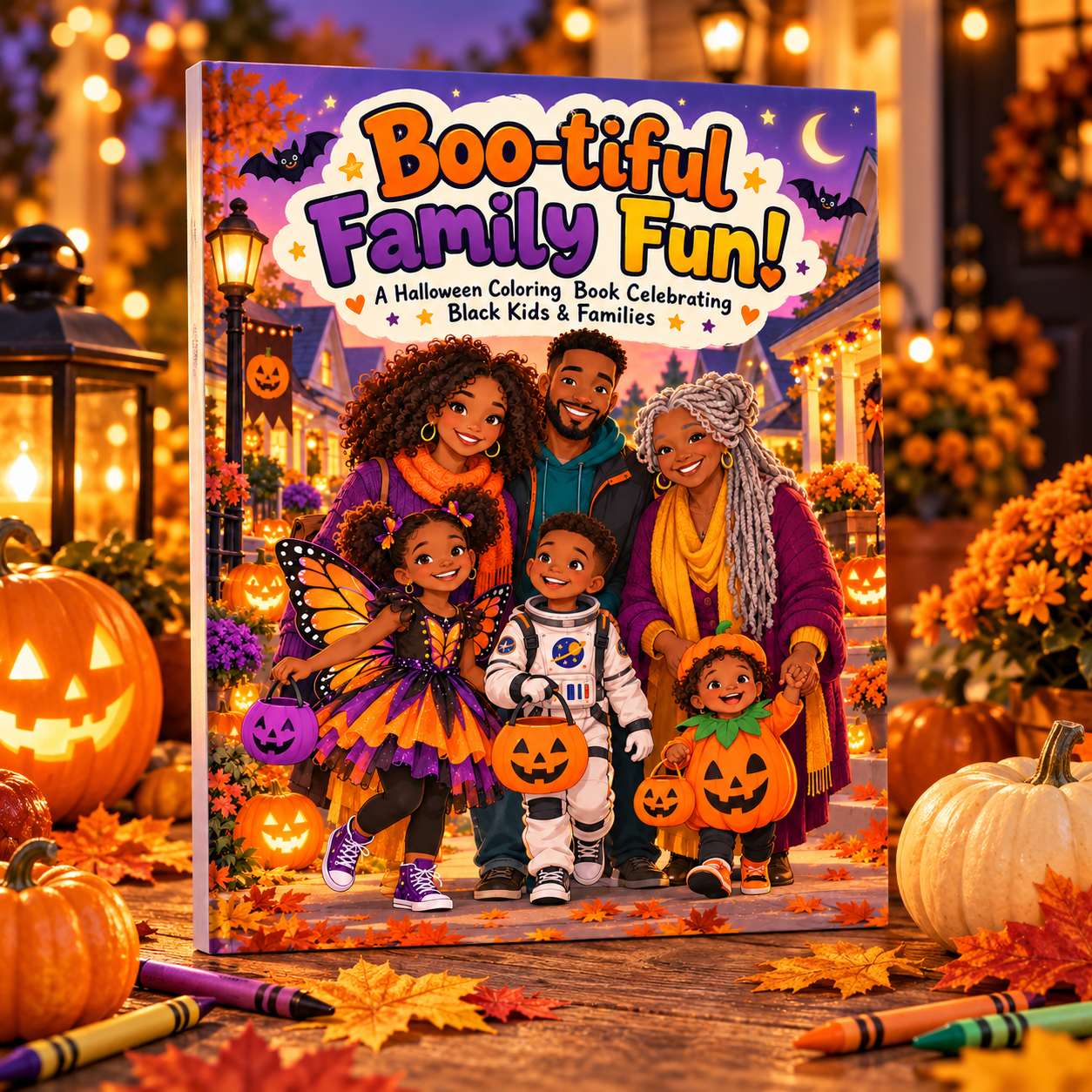 Boo-tiful Fun Halloween Coloring Book - Payhip
