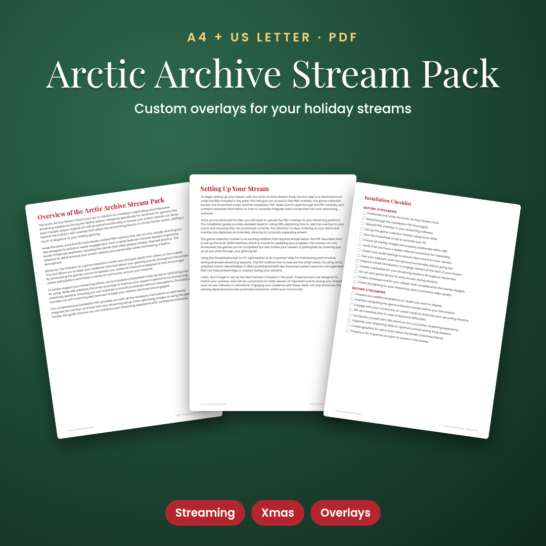 Arctic Archive Stream Pack