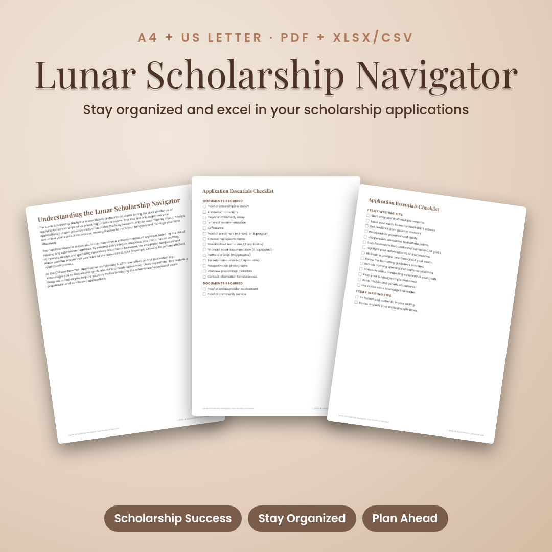 Lunar Scholarship Navigator: Your Guide to Success