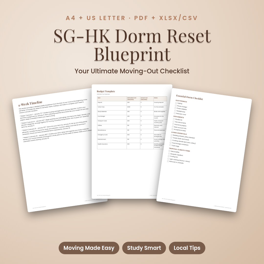 SG-HK Dorm Reset Blueprint