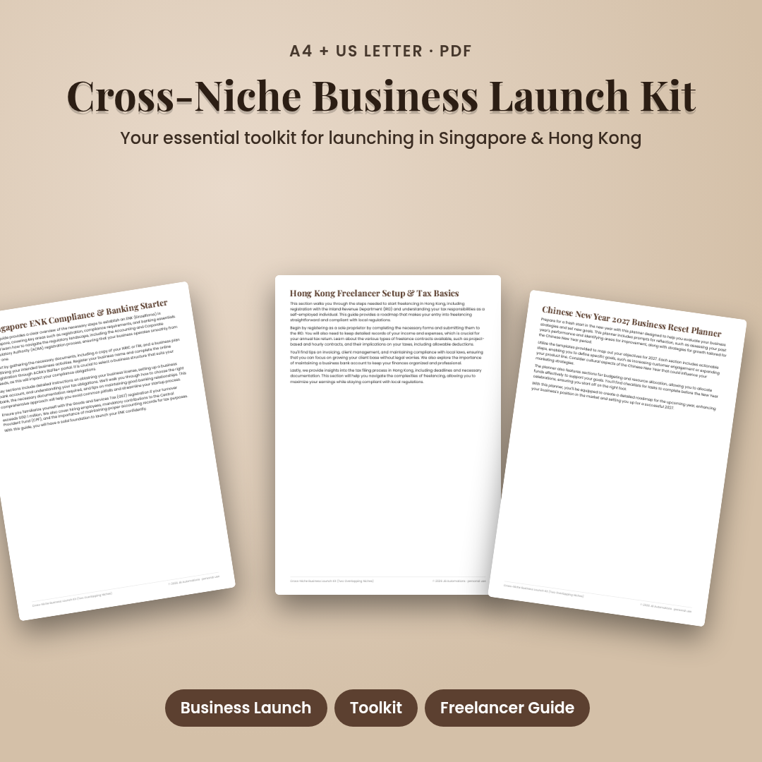 Cross-Niche Business Launch Kit (Two Overlapping Niches)