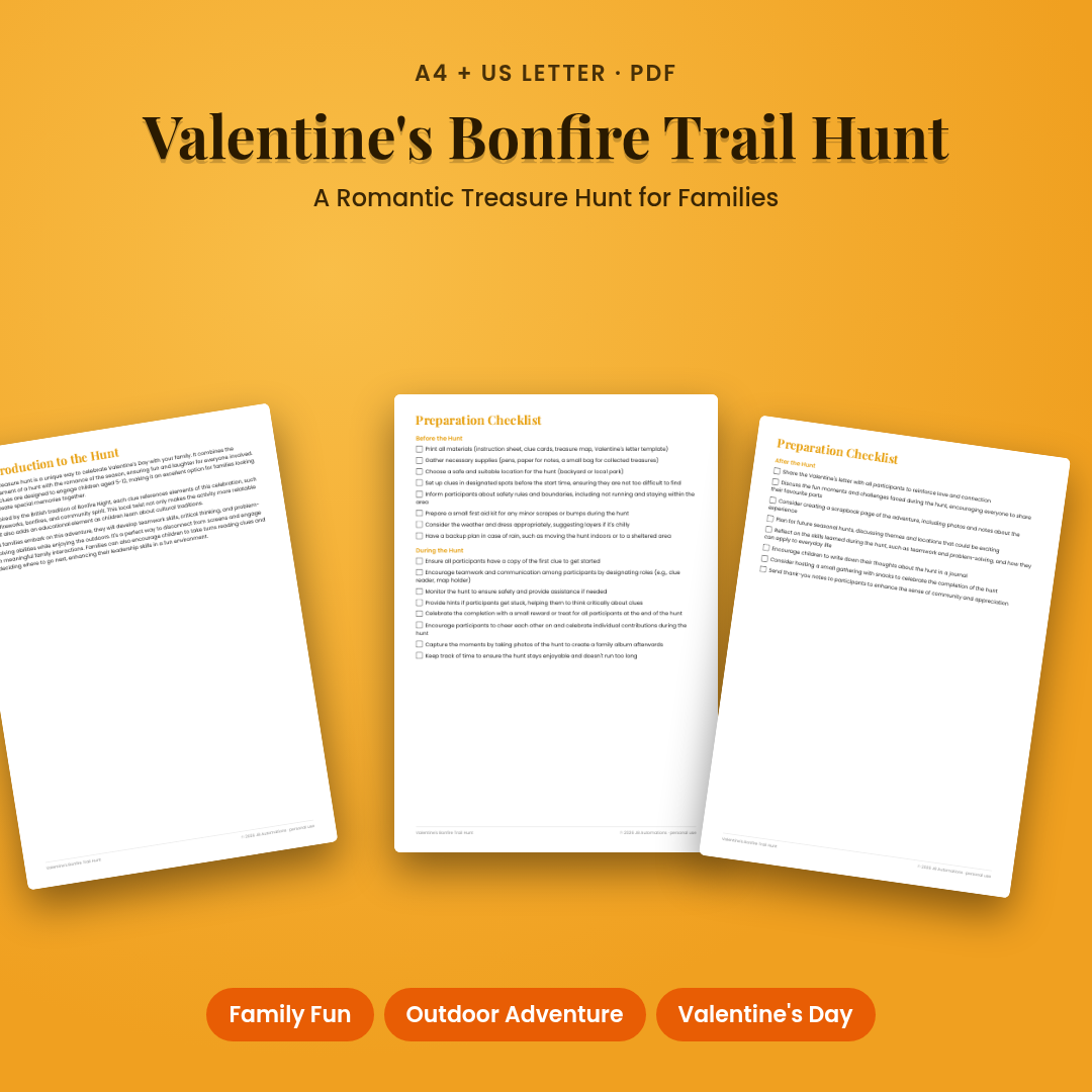 Valentine's Bonfire Trail Hunt