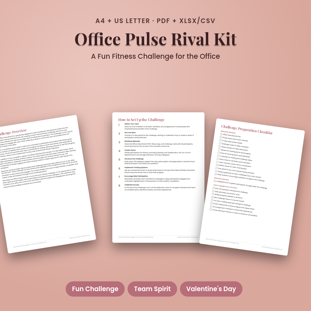 Office Pulse Rival Kit: Engage Your Team This Valentine's Day