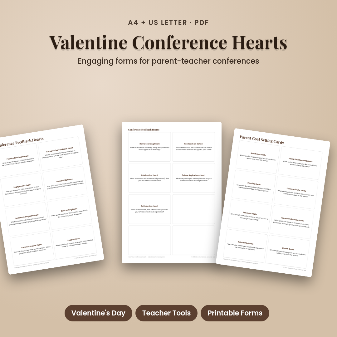 Valentine Conference Hearts – Valentinskonferansehjerter