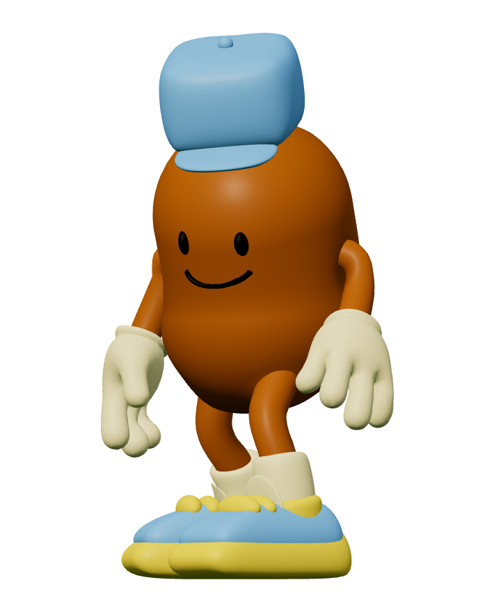 UAUA — original Happy Fruits character artwork