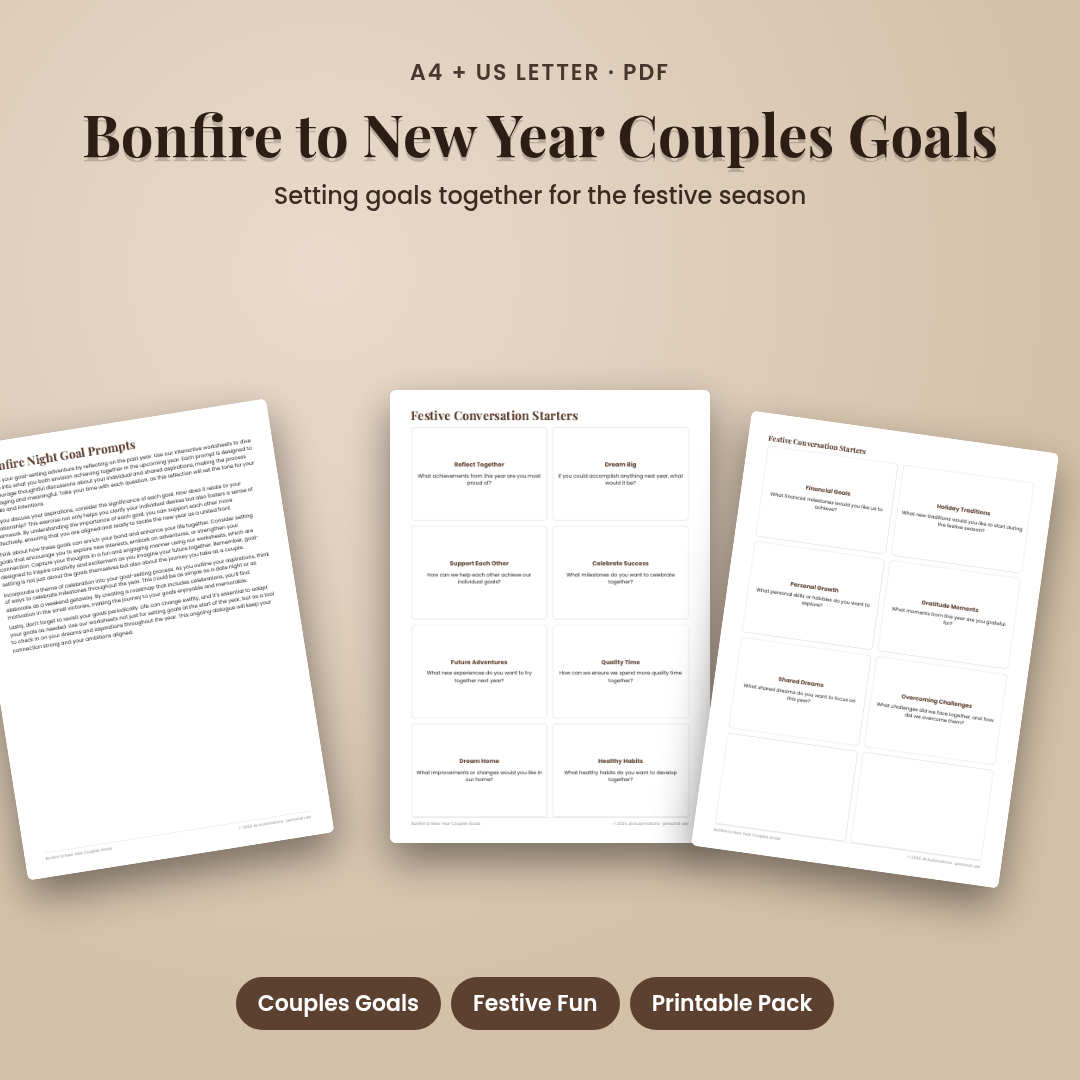 Bonfire to New Year Couples Goals