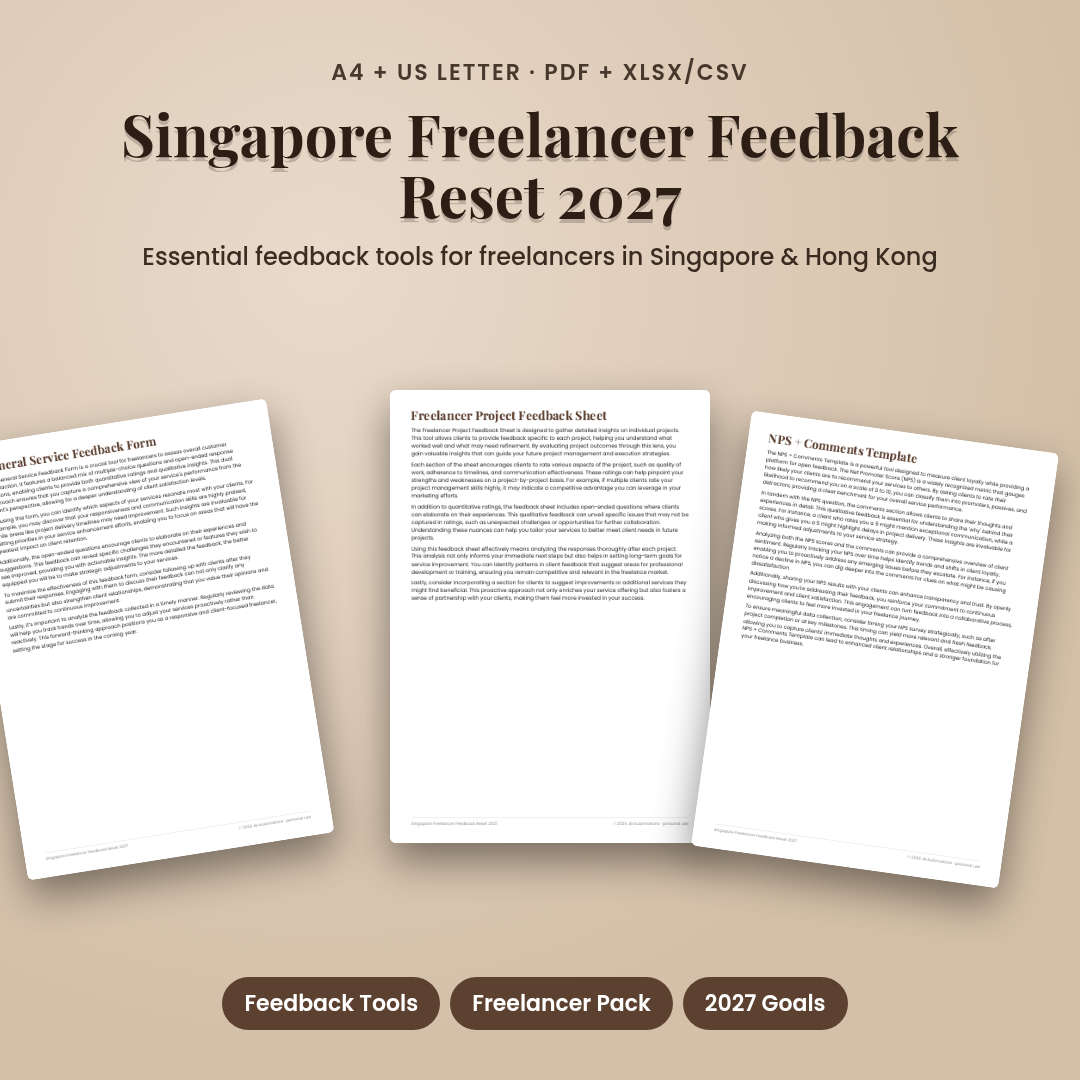 Singapore Freelancer Feedback Reset 2027