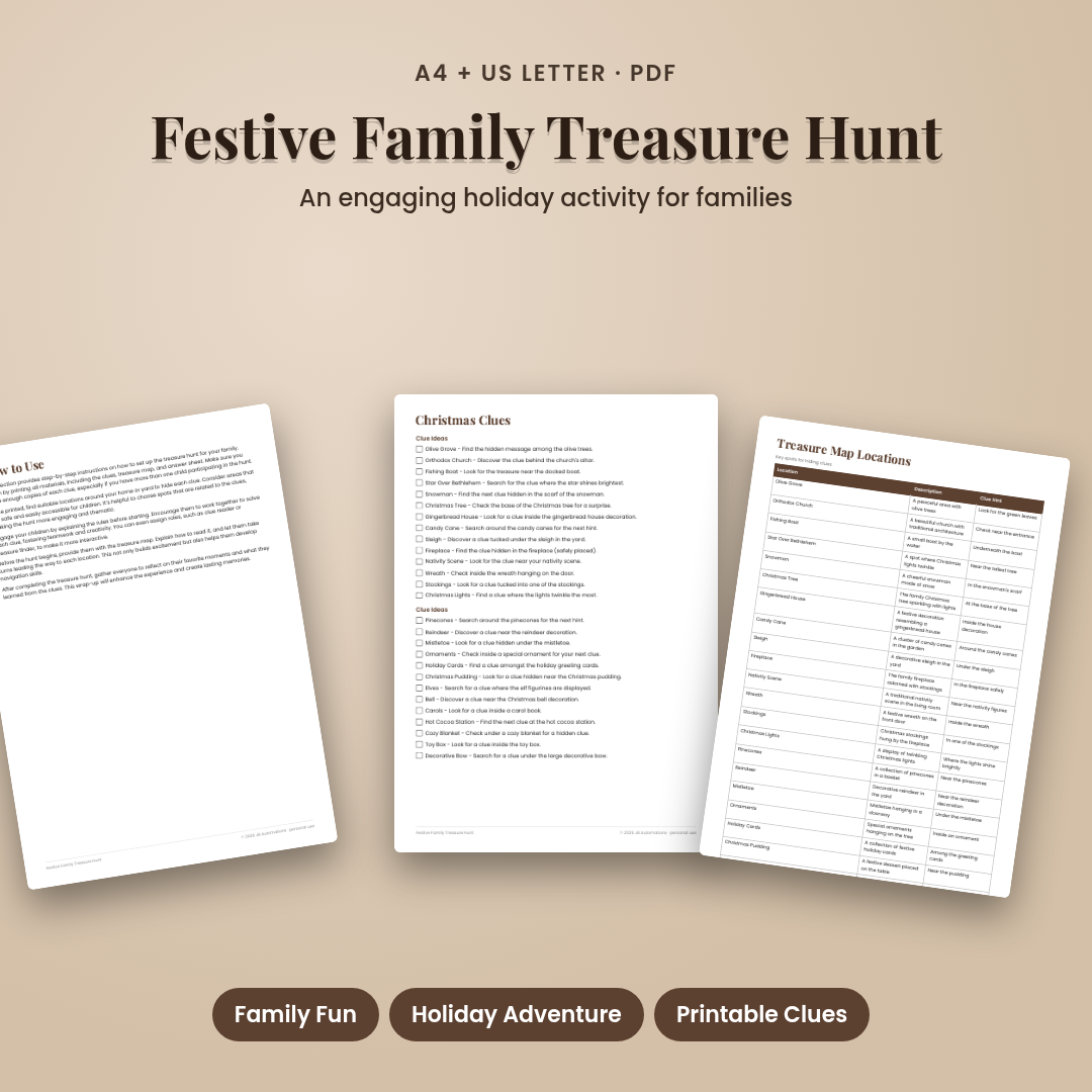 Festive Family Treasure Hunt