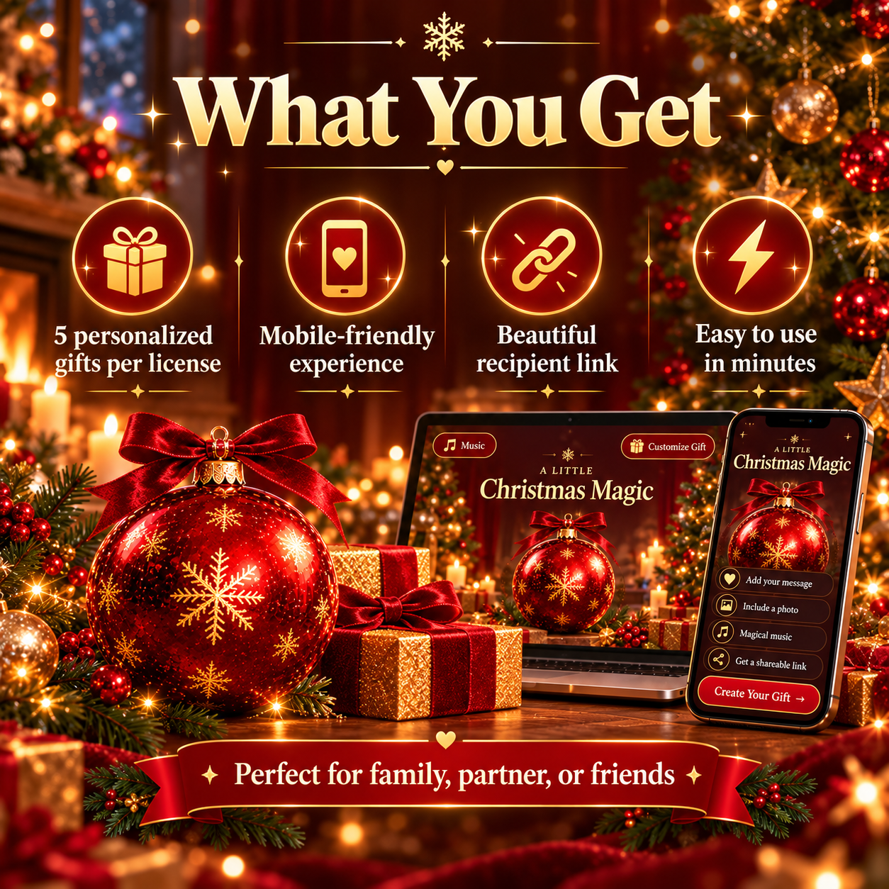 5 personalized Christmas gifts