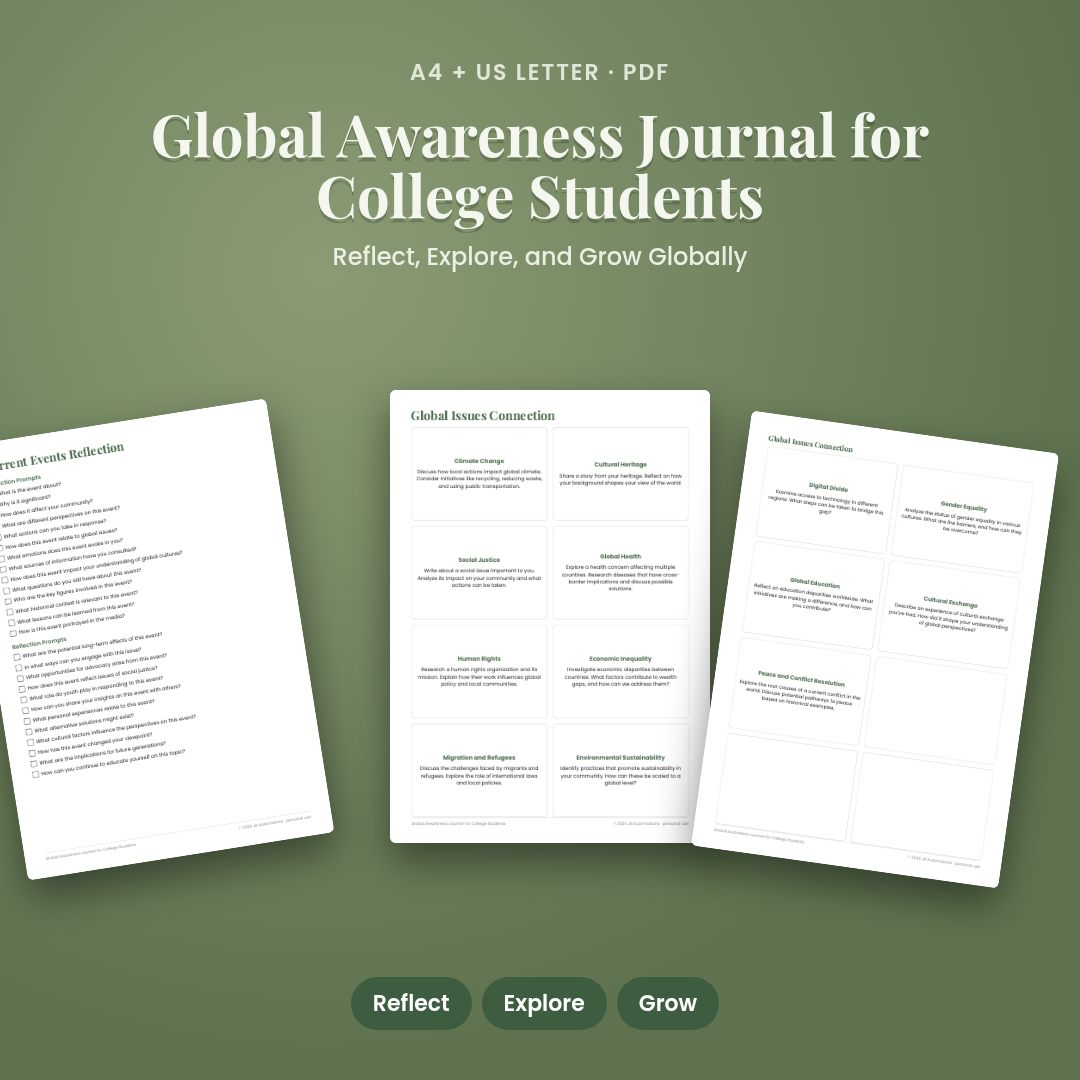 Global Awareness Journal for College Students
