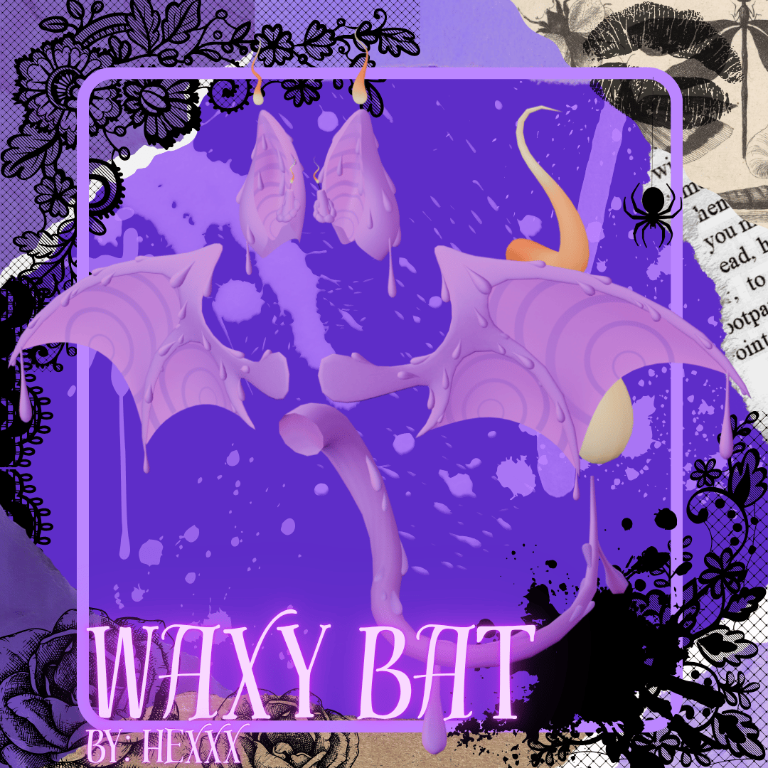 ◜⚬ Waxy Bat🕯️⚬◝