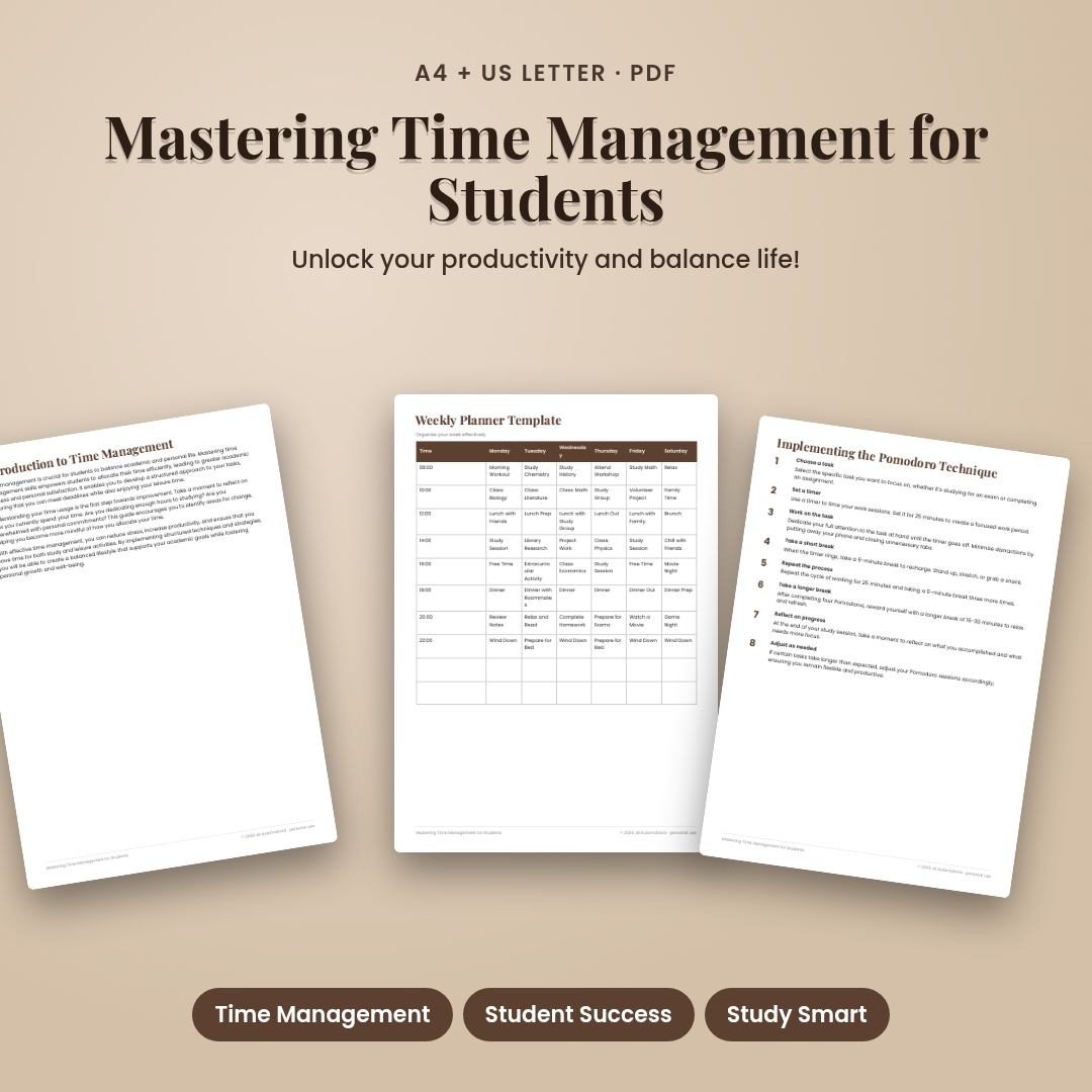 Mastering Time Management for Students