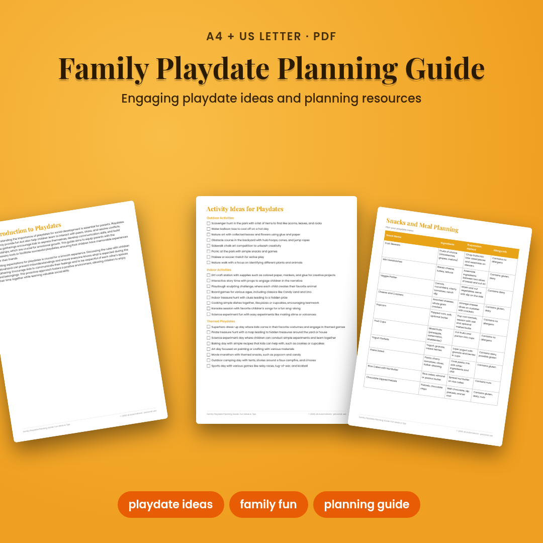 Family Playdate Planning Guide: Fun Ideas & Tips