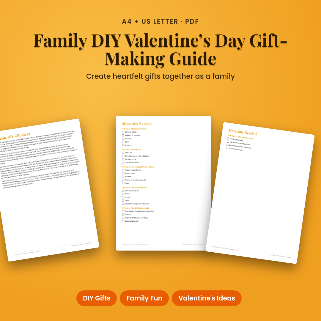 Family DIY Valentine’s Day Gift-Making Guide