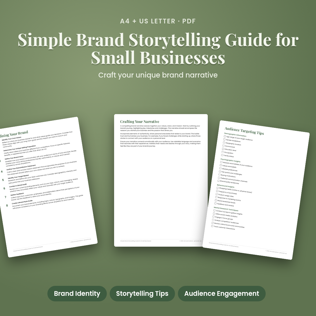 Simple Brand Storytelling Guide for Small Businesses