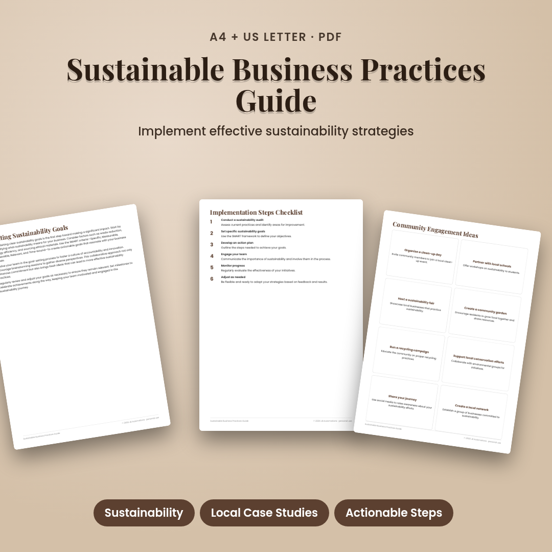 Sustainable Business Practices Guide