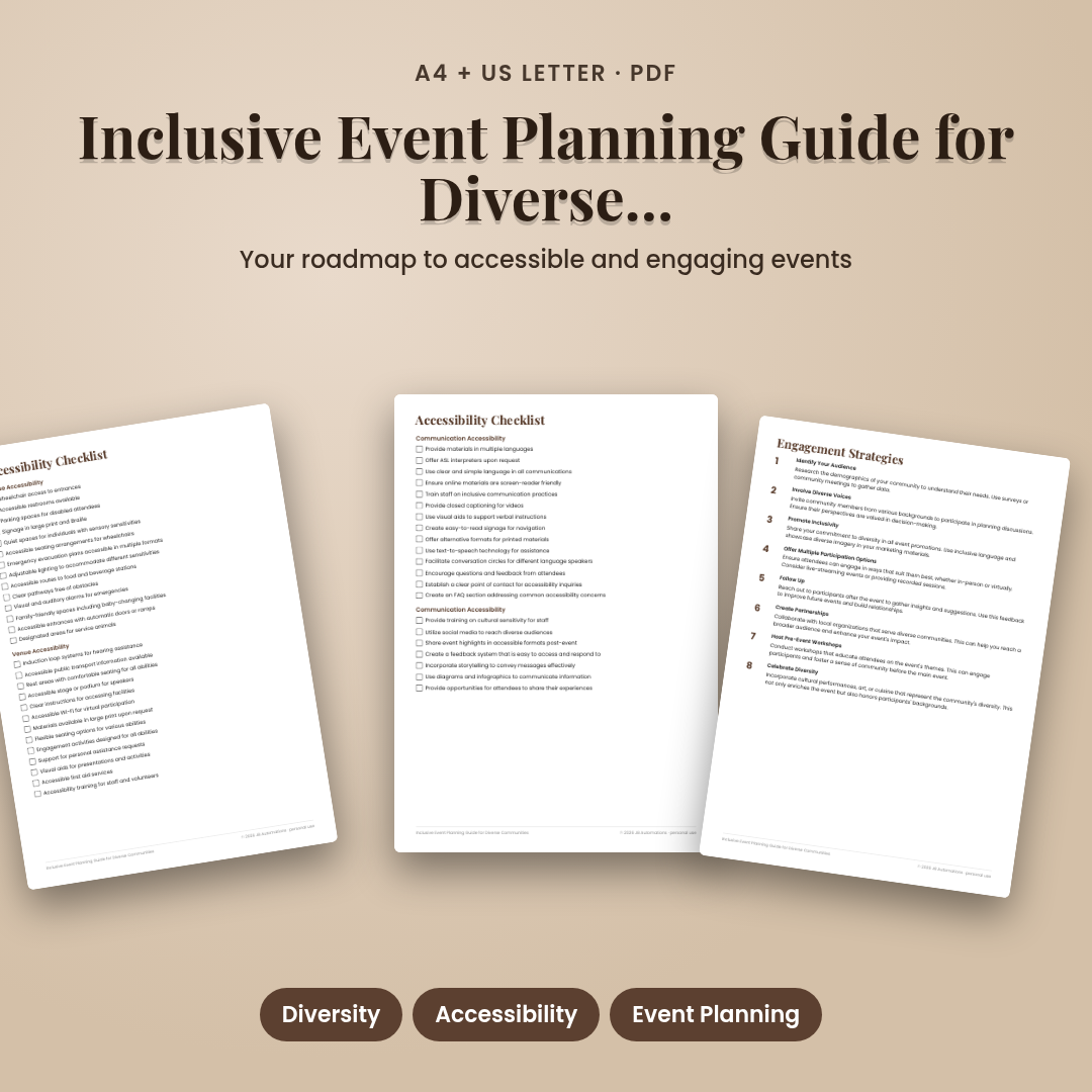 Inclusive Event Planning Guide for Diverse Communities