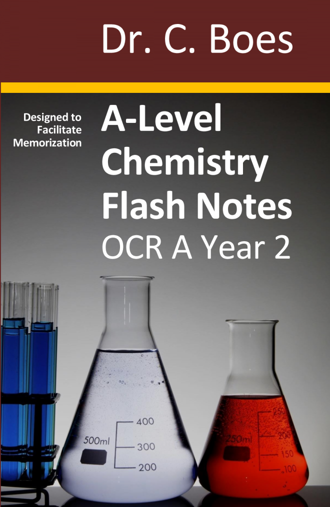 ALevel Chemistry Flash Notes OCR A Year 2 PDF
