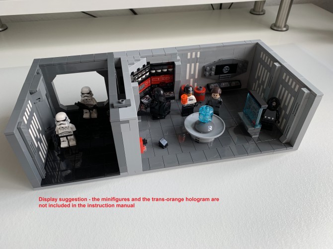 Death Star Control Room With Hallway Moc Lego Star Wars