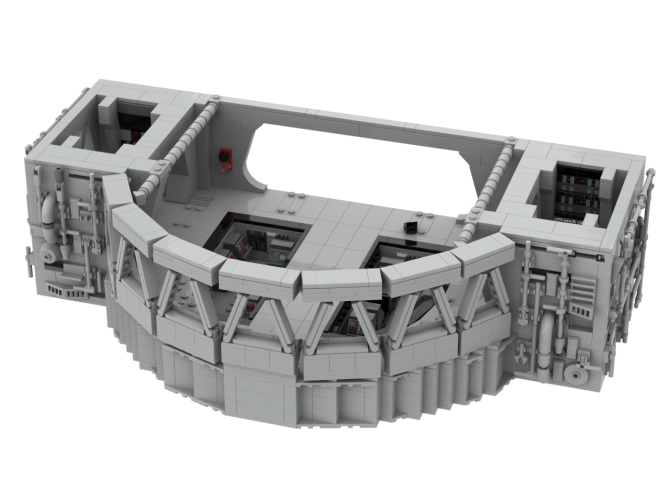 Lego star sales destroyer bridge