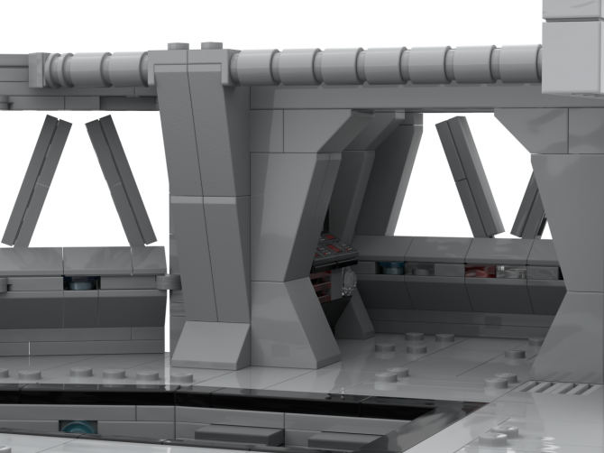 Imperial Star Destroyer Command Bridge Moc Lego Star Wars