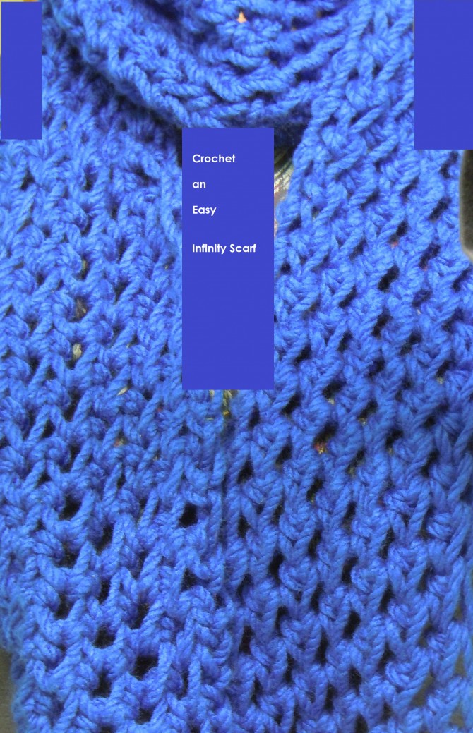  Crochet a Super Simple Infinity Scarf pattern